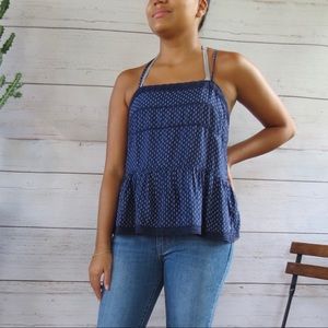 aerie peplum top NEW